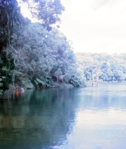 Lake Eacham, in the Atherton Tablelands, Queensland